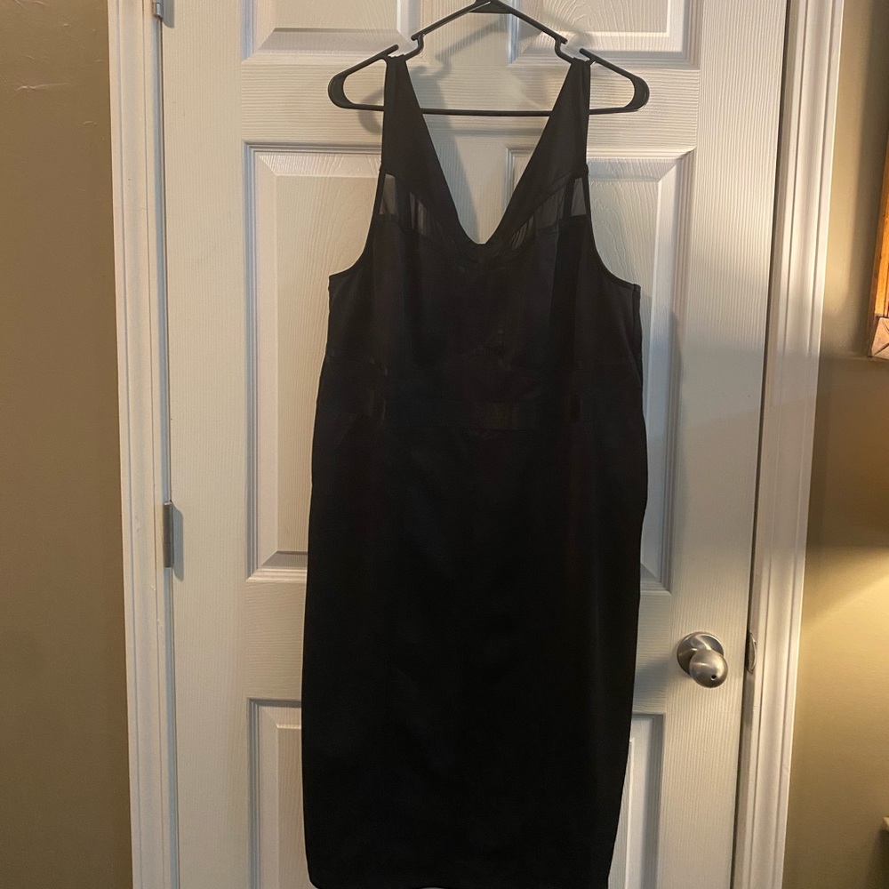 Torrid Black Bodycon Dress NWT